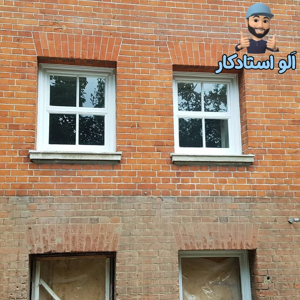 نماشویی نمای اجری ، شستشوی آجر نما ، سندبلاست نمای ساختمان