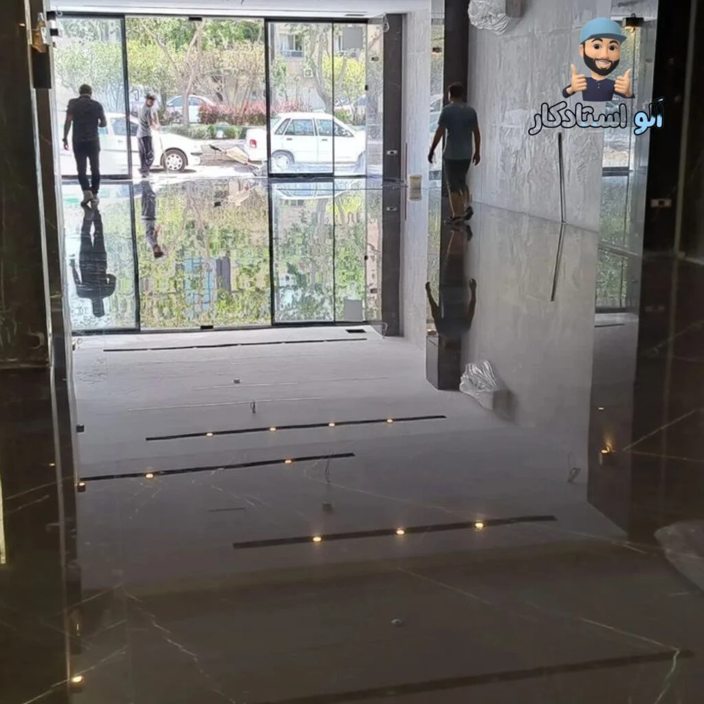 کفسابی براق کردن سنگ 