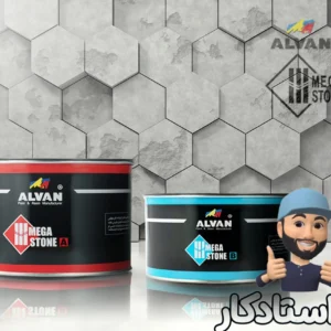 چسب مگا استون الوان-چسب نصب اسلب-۴ کیلوگرم
